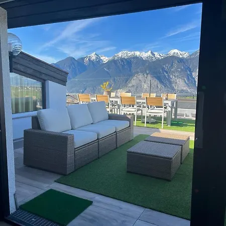 Penthouse Axams Spectacular Views And Large Terrace Apartament Innsbruck